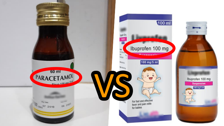 Pilih Ibuprofen VS Paracetamol, Duel Obat Demam Anak yang Wajib Ibu Tahu Bedanya