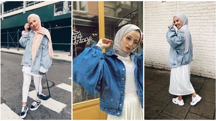 8 Trik Maksimalkan Penampilan dengan Jaket Jeans Jumbo Buat si Kurus