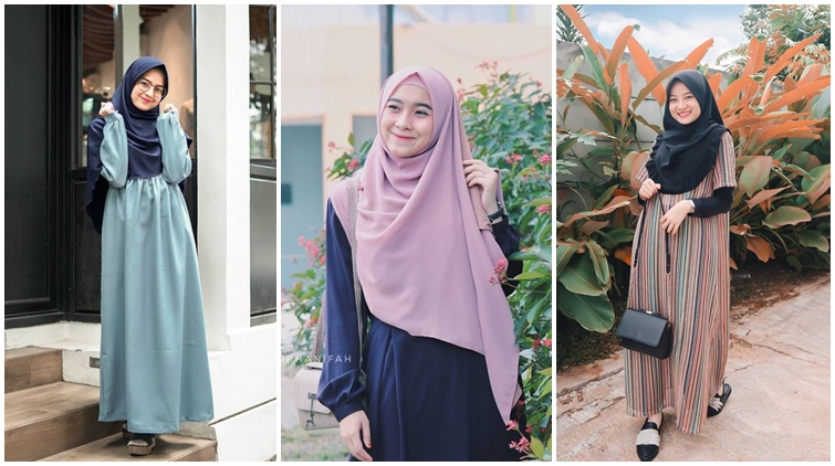 9 Ide OOTD Syar’i dari Para Hijabers Cantik; Mengawali Tahun dengan Tampil Lebih Baik!