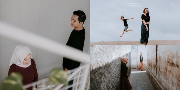 15 Ide Pre-wedding Kasual Sopan, Tak Bersentuhan. Santai pun Hasilnya Tetap Maksimal!