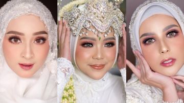 6 Jenis Hijab Pernikahan Sesuai Bentuk Wajah. Sempurna Bukan Melulu Perkara Make-up Saja~