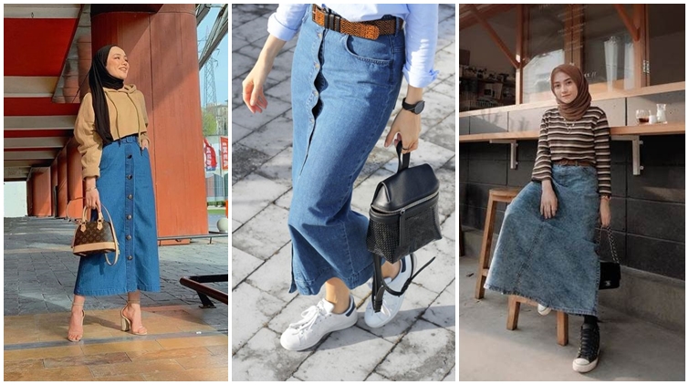 Kembali Hits, Ini 9 Bukti Kalau Rok Jeans Jauh Lebih Nyaman di Banding Celana Jeans!