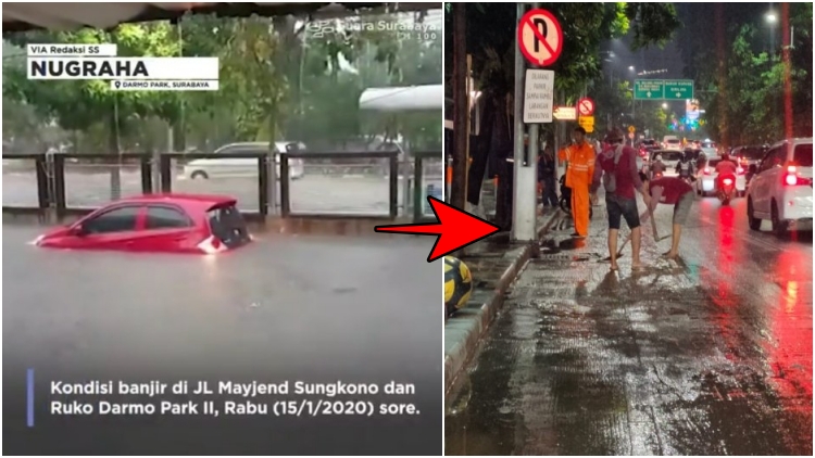 Strategi Jitu Pemkot Surabaya Atasi Banjir Melanda. Langsung Surut Tak Lebih dari 3 Jam Saja!