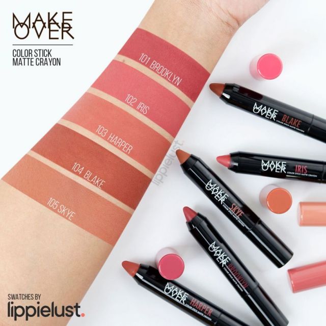 4 Lipstik Lokal Berbentuk Crayon yang Pilihan Warnanya Banyak. Bisa Nyegah Belepotan!