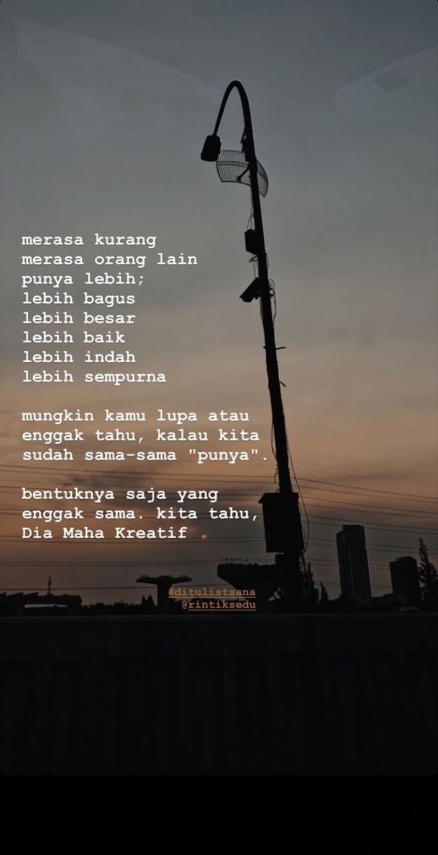 Quotes Bijak ala Rintik Sedu