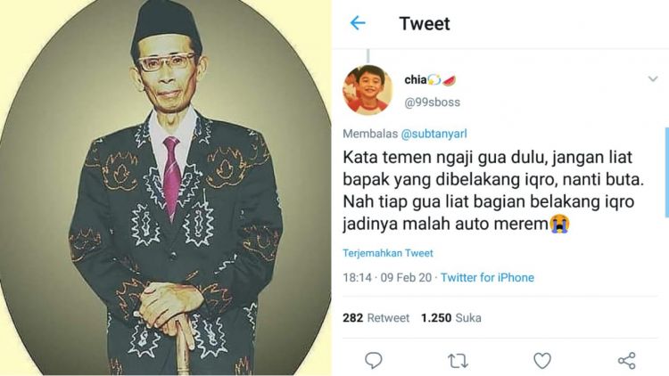 10 Opini Kocak Warganet pada Bapak-Bapak Model Buku Iqra. Wajah Legendaris yang Selalu Terngiang