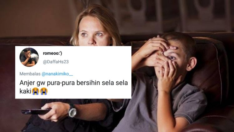 Ada Adegan Ciuman Saat Nonton Bareng Orang Tua, ini 10 Hal yang Dilakukan Warganet. Awkward!