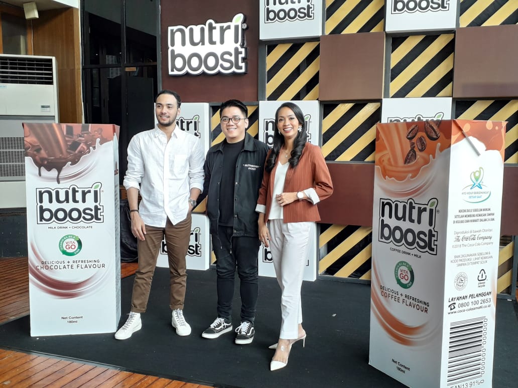 NUTRIBOOST dengan Logo VITA GO, Minuman yang Penuhi Kebutuhan Nutrisi Anak Muda Aktif