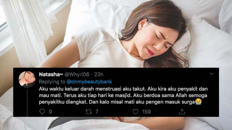 10 Pengalaman Cewek Saat Pertama Menstruasi, Saking Bingungnya Ada yang Kepikiran Kena Azab :(