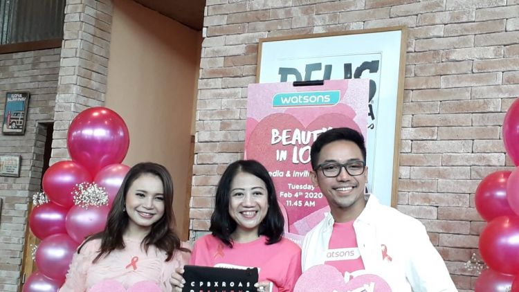 Peduli Pada Pejuang Kanker, Watsons Hadirkan Program CSR Beauty in Love