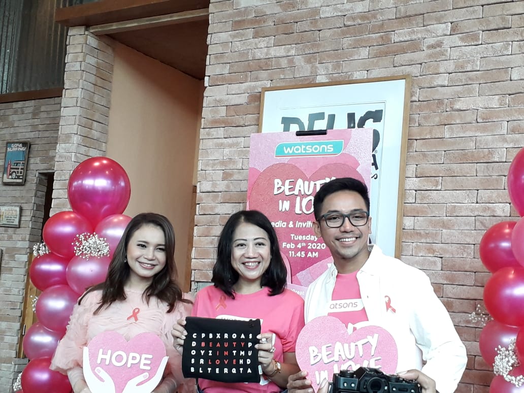 Peduli Pada Pejuang Kanker, Watsons Hadirkan Program CSR Beauty in Love