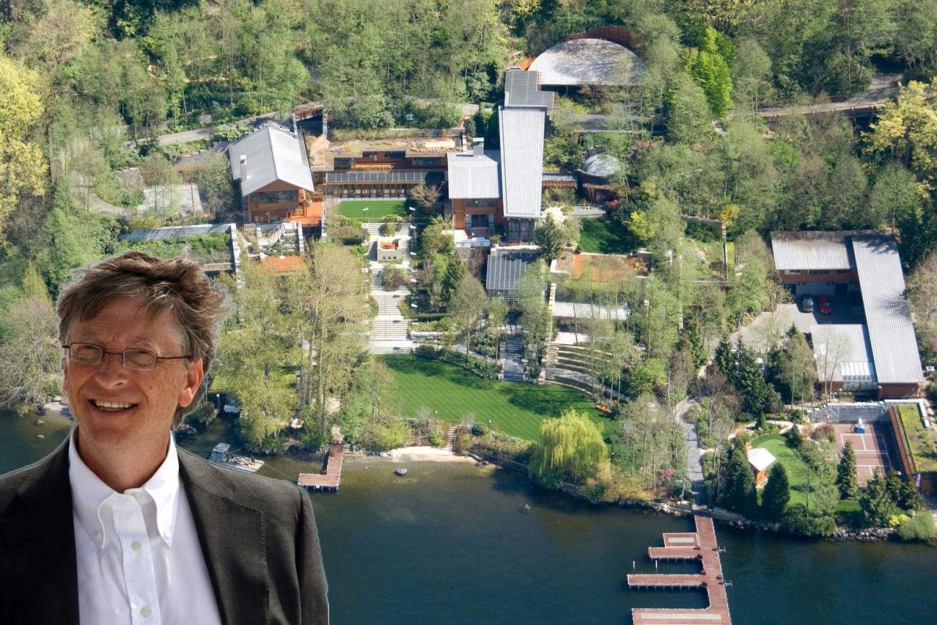 15 Potret Mencengangkan Rumah Bill Gates, Orang Terkaya Nomor 2 di Dunia. Siap-siap Melongo ya!