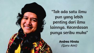 10 Quotes Inspiratif dari Novel “Guru Aini” Karya Andrea Hirata. Bikin Kita Semangat Belajar!