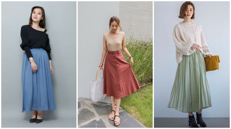 Mengadaptasi 9 Gaya Eonni Korea dengan Aneka Warna Rok. Cocok Buat Sehari-hari!