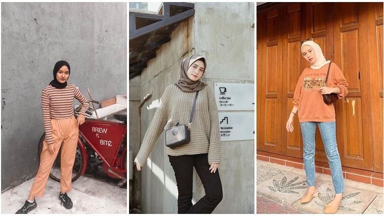 9 OOTD Hijabers Paling Selow di Hari Minggu. Bisa Ditiru Buat Jalan Sampai Kencan!