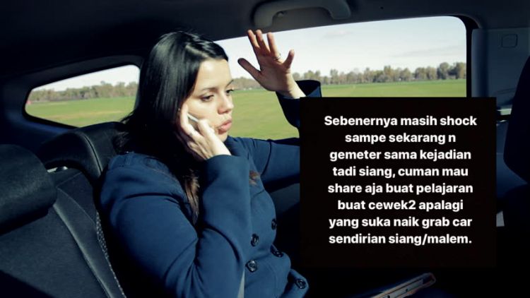 Naik GrabCar Sendirian, Cewek ini Hampir Jadi Korban Kejahatan Sopirnya. Untung Cepat Bertindak!