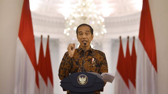 Presiden Jokowi Di Istana Bogor