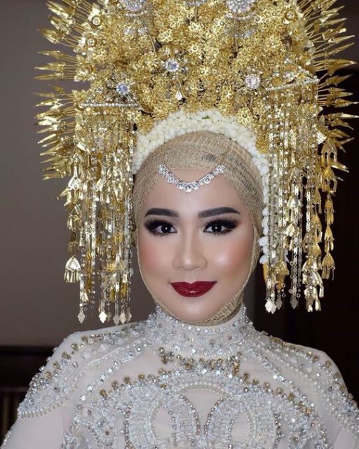 Pengantin Padang Pesisir Berhijab / MUA : @bennusorumba