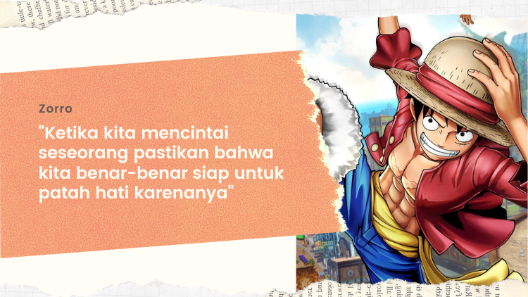 10 Kutipan Bijak dari One Piece. Anime Aja Ngajarin Kita Tentang Cinta dan Persahabatan