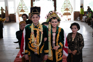 Pengantin Wahyu Merapi Pacul Goweng / Doc. Harpi Melati Kabupaten Boyolali