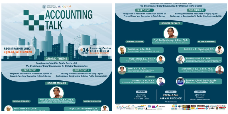 Fakultas Ekonomika dan Bisnis Universitas Gadjah Mada (FEB UGM) Menghadirkan Accounting Talk