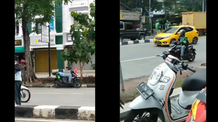 Viral Driver Ojol Ketiduran Disangka Meninggal Karena Corona. Saking Capeknya Kali, Ya?