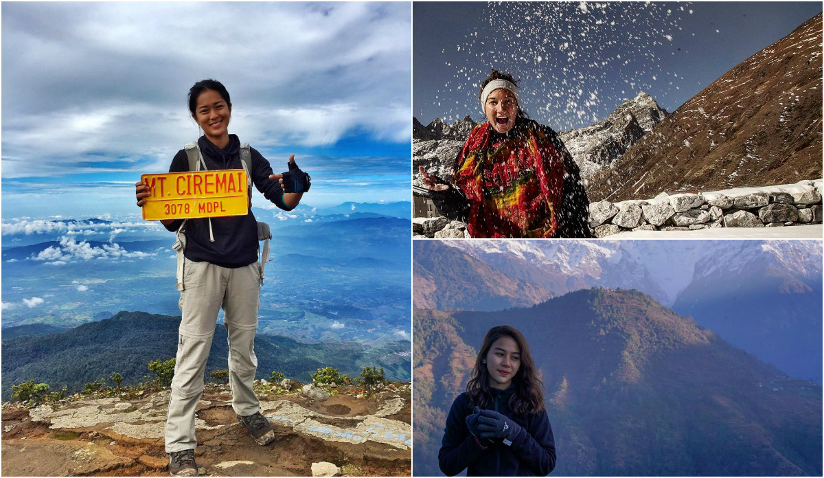 Di Balik Keanggunan Mereka di Layar Kaca, 7 Artis ini Ternyata Suka Naik Gunung, lo!