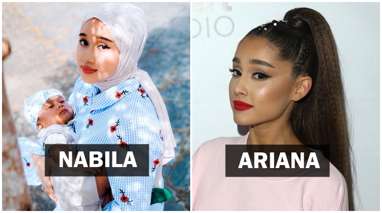 Ini Potret Stylish Nabila Azlan, Hijaber Satu Anak yang Dibilang Mirip Ariana Grande. Wow!