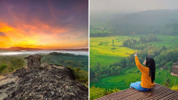 Mengejar Fajar Eksotis di Gunung Ireng yang Memanjakan Mata. Yuk Segera Liburan ke Jogja!