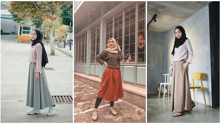 8 Alternatif Warna Rok Polos Selain Hitam Buat Segala Acara