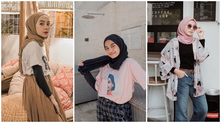 8 Style Hijab dengan Penampilan Sederhana Tapi Menarik.