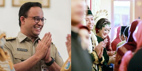 4 Syarat Pernikahan di Saat Darurat Corona dari Anies Baswedan. Yuk Cegah Penyebaran Virus!