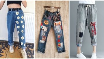 8 Kreasi Celana Jeans yang Bisa Dibikin Sendiri, Biar Koleksimu Nggak Cuma Polosan!