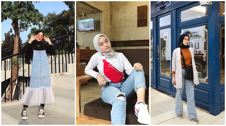 Ide OOTD Terbaik dari 9 Hijaber Penyuka Warna Cerah. Nggak Norak, Gampang Ditiru!