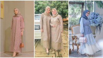 8 Model Desain Gamis Lebaran dari Aneka Bahan