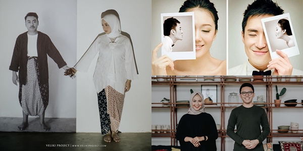 12 Ide Foto Pre-wedding di Rumah Aja. Bisa Dicoba karena Aman, Nggak Perlu ke Mana-mana~