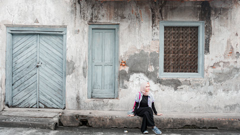 rumah klasik penduduk gang soka