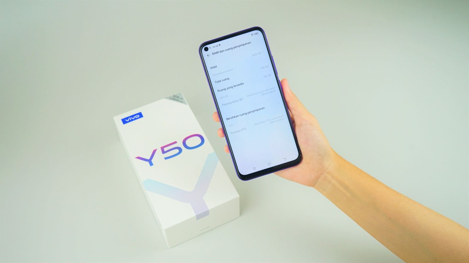 vivo Y50, Smartphone yang Maksimalkan Kegiatan #dirumahaja dengan Berbagai Fitur Mumpuni. Tersedia Layanan Antar ke Rumah Juga~