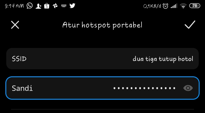 nama hotspot yang bagus