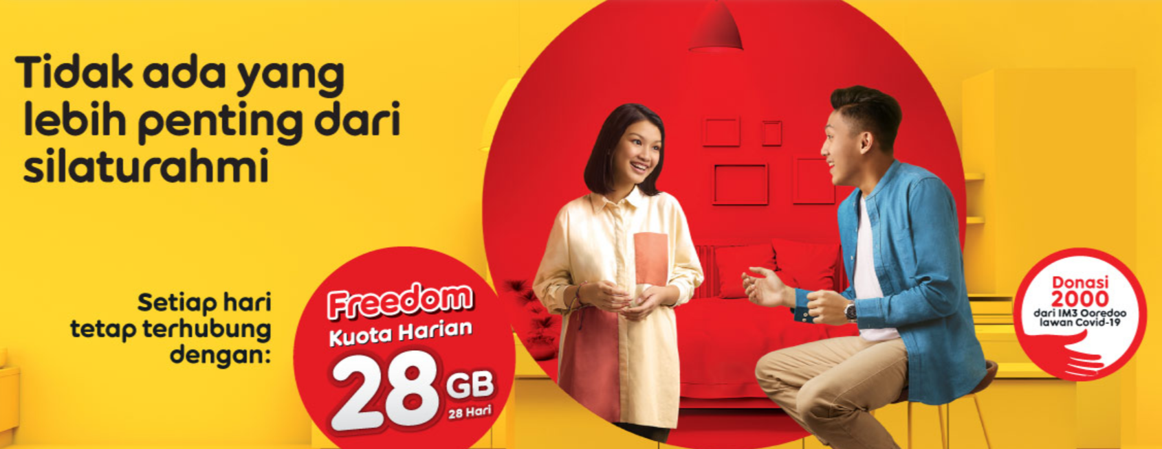 Jelang Ramadan, IM3 Ooredoo Hadirkan Paket Freedom Kuota Harian. Jadi Permudah Silaturahmi