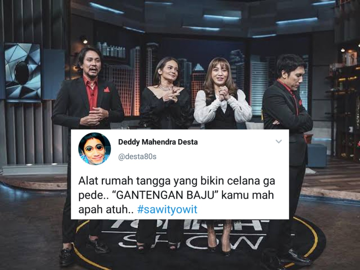 Rangkuman 10 Tebak-Tebakan Receh #sawityowit dari Punggawa Tonight Show. Kocak Nggak Ketulungan!