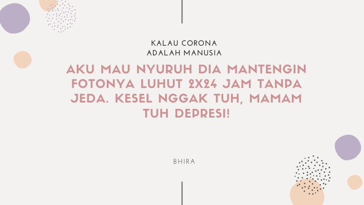 9 Hal yang Bakal Dilakukan Warganet Jika Corona Adalah Manusia. Biar Tahu Rasa Susahnya Jadi Kita!