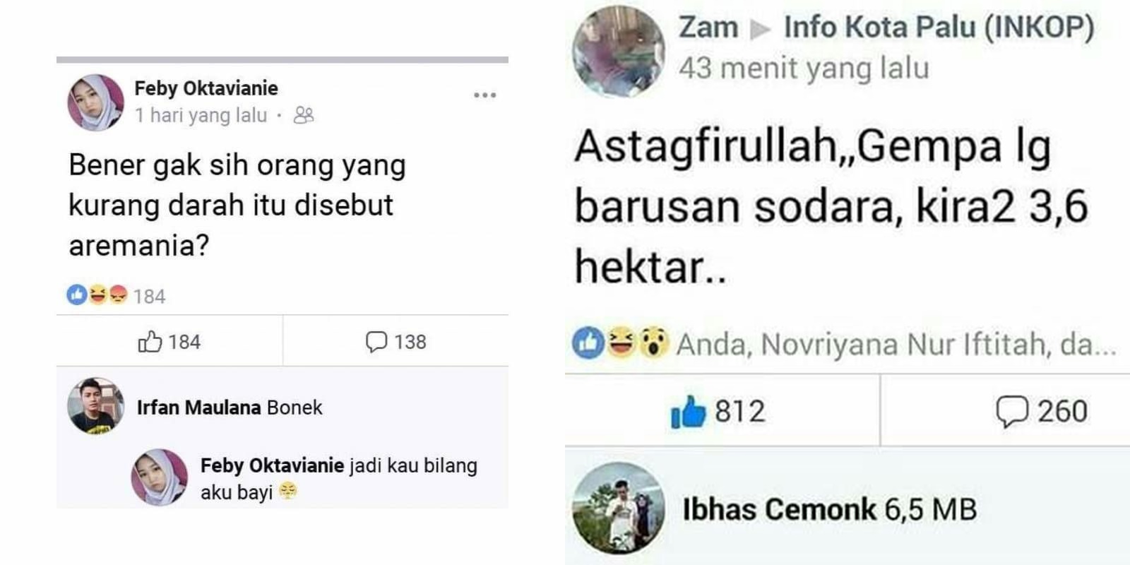 10 Meme Receh yang Akan Membuat Hari-Harimu Bahagia. Kelakuan Warganet Facebook Begini Amat, Yak