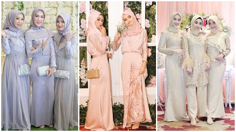 9 Ide Kebaya Kembaran Bernuansa Pastel. Dijamin Makin Kompak dan Manis Deh Kalian!