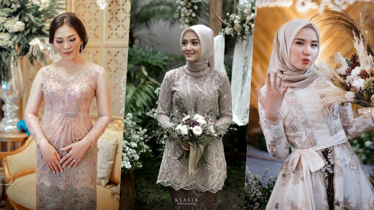 7 Desain Kebaya Lamaran ini Bisa Bikin Penampilanmu Lebih Langsing dan Proporsional. Gemas!