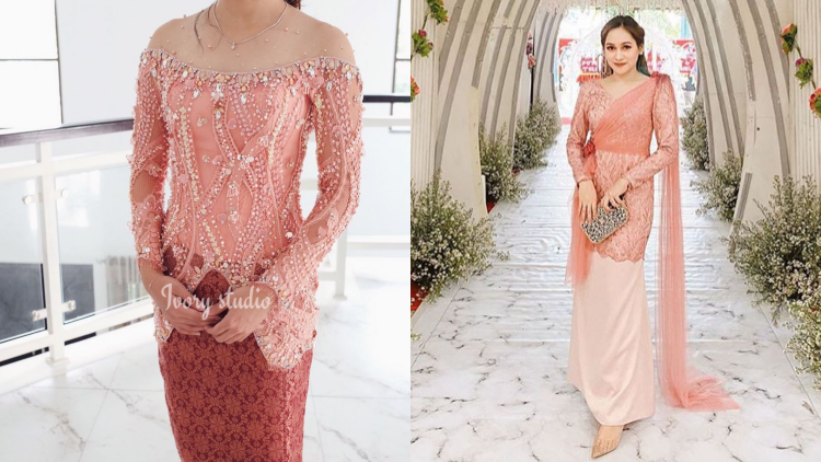 8 Kebaya Warna Peach Buat Lamaran yang Kalem & Cantik!