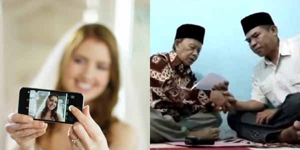 Viral Nikah Online via Video Call. Inovasi Baru nih, Menikah Saat Semua Harus Jaga Jarak!