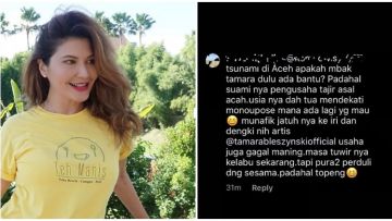 Tamara Bleszynski Kembali Dihujat Haters Soal Masa Tua dan Rumah Tangganya. Parah Kata-katanya!