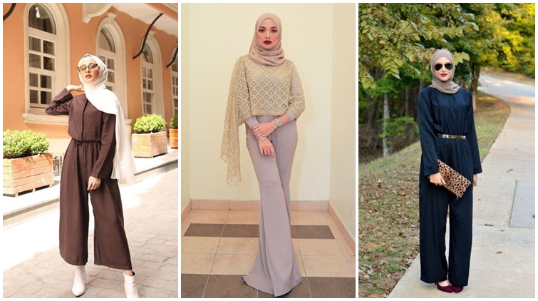 8 Jumpsuit Hijab yang Pas Buat Kondangan, Alternatif Selain Kebaya atau Busana Batik Nih!