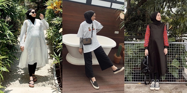 11 Maternity Style ala Helmi Nursifah. Ternyata Punya Baby Bump Bisa Tetap Uwu dan Segaya ini~